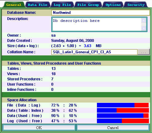 Web based msde dba tool - Shusheng SQL Tool Screenshot
